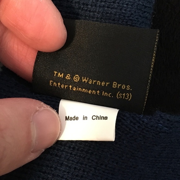 Warner Bros - Harry Potter The Exhibition Navy And White Ravenclaw Knit Scarf - Picture 5 of 6